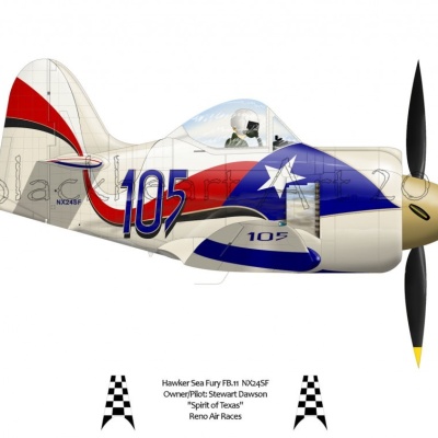 Hawker Sea Fury "Spirit of Texas"