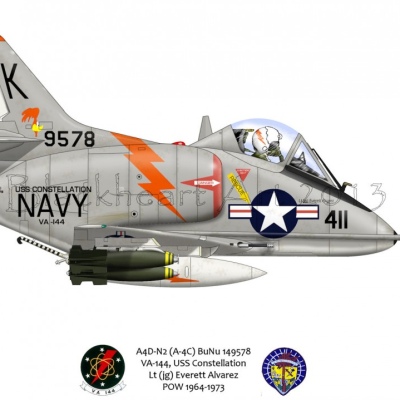 A4D-N2 (A-4C) USS Constellation