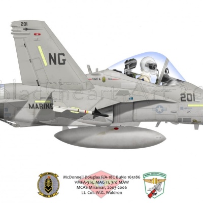 F-18C Custom Print