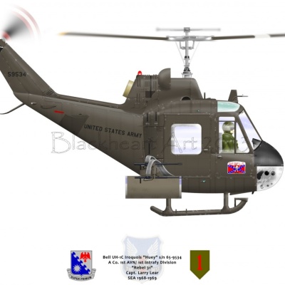 Bell UH-1C "Huey" "Rebel 31"