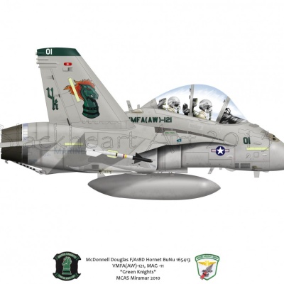 F/A-18C VMFA (AW)-121