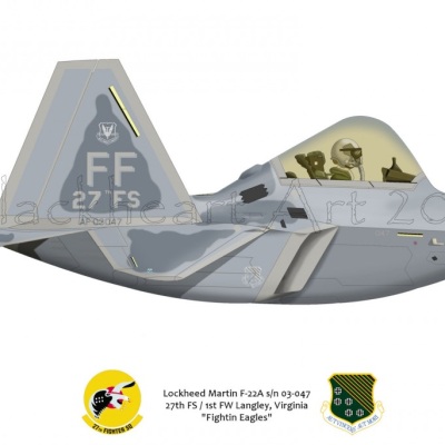 F-22A 27th FS