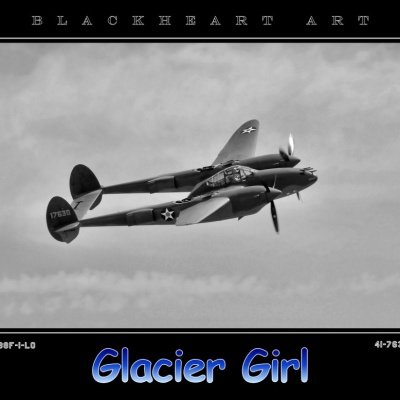 P-38F  "Glacier Girl"
