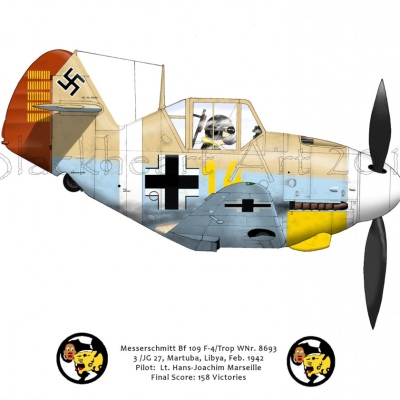 Messerschmitt Bf 109 Martuba, Libya
