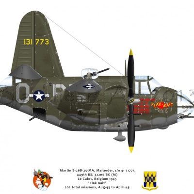 Martin B-26B "Flak Bait"